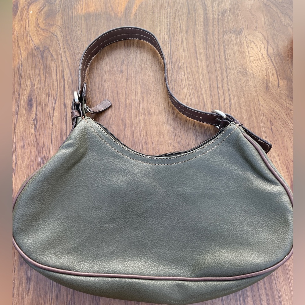Y2K Nine West Olive Hobo Bag